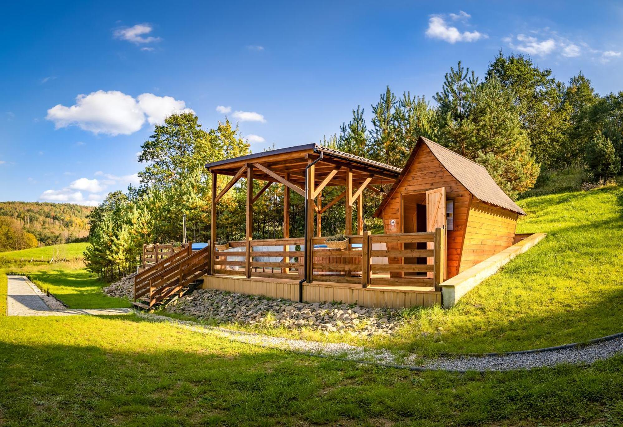 Glamping Pod Gwiazdami Pietrusza Wola Hotel Ngoại thất bức ảnh